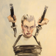 Illustration for article titled Geek girls paint geek icons, and the results will make you smile